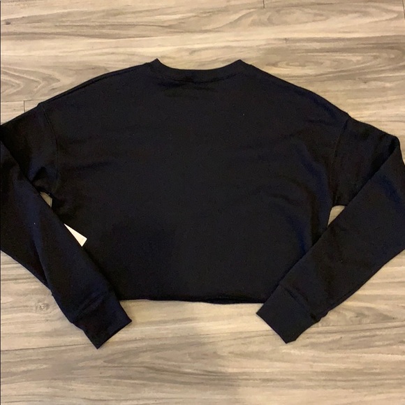 Pure Barre Cropped Crewneck Sweatshirt - Picture 2 of 2